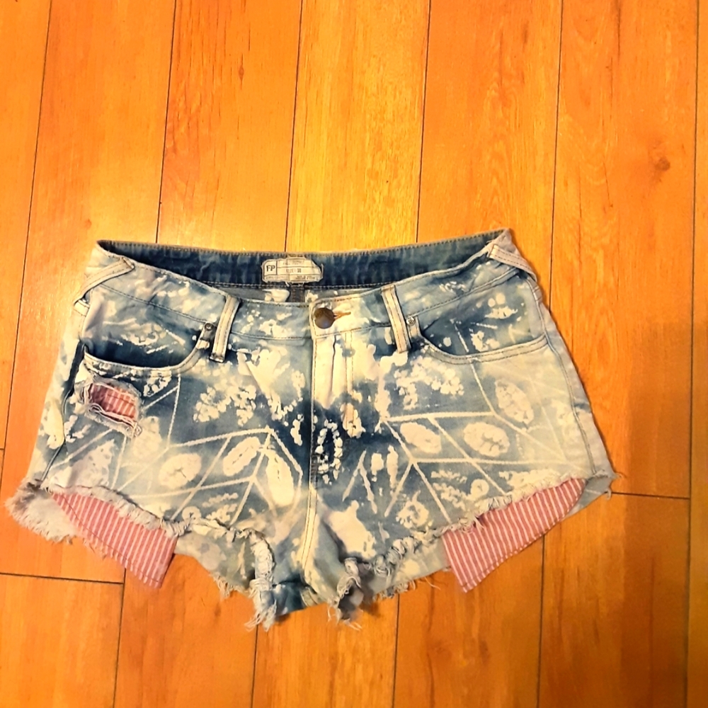 Free People Jean Shorts